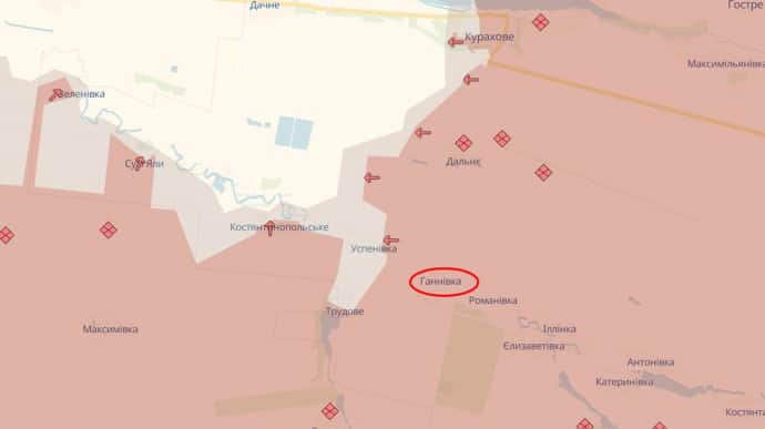 Russians occupy Hannivka in Donetsk Oblast and advance near 9 settlements – DeepState