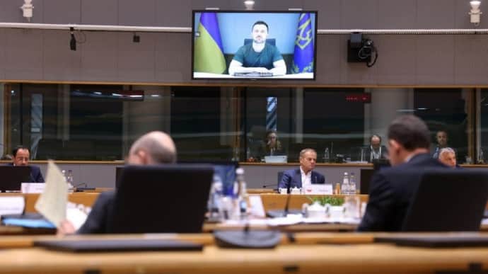 We need to outmanoeuvre Putin in our determination – Zelenskyy at European Council meeting