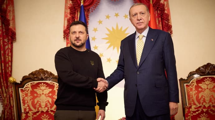 Zelenskyy begins meeting with Erdoğan 