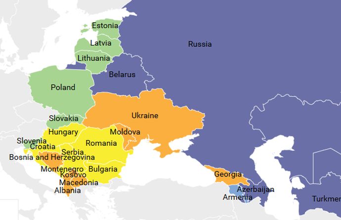 Украина – среди стран с переходной властью или гибридным режимом