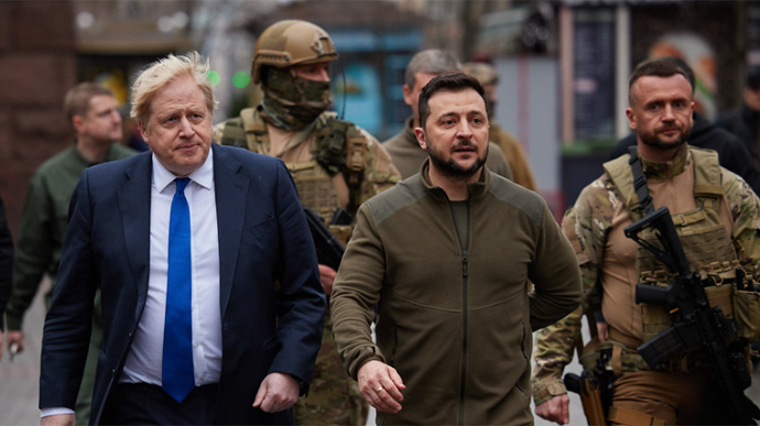 Possibility of talks between Zelenskyy and Putin came to a halt after Johnson’s visit - UP sources
