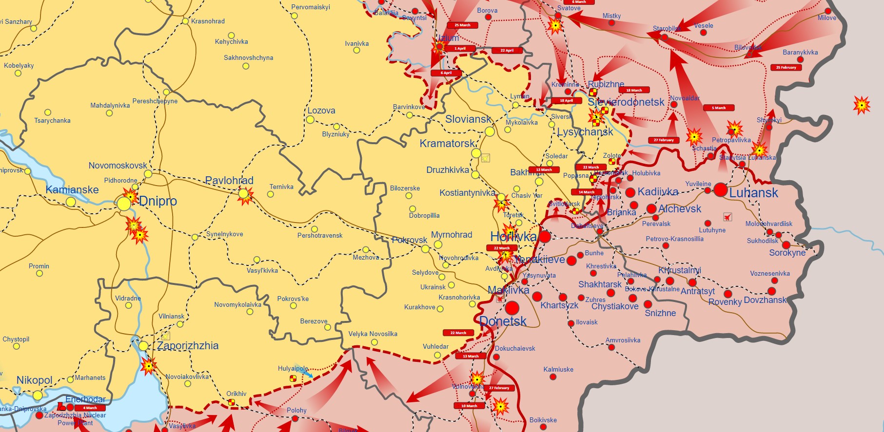 Поблизу кордону на Харківщині росіяни зосередили до 40 гелікоптерів – Генштаб ЗСУ