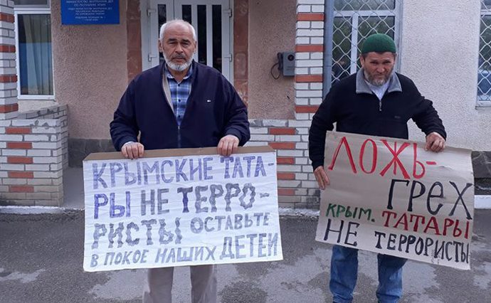 У Криму затримали понад 30 учасників одиночних пікетів