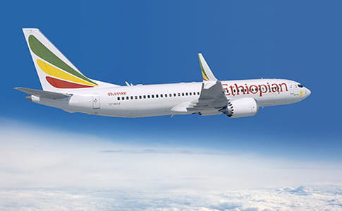 Boeing 737 Ethiopian Airlines, ілюстративне фото