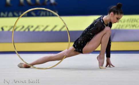 Сборная Украины поедет в Москву на соревнования по художественной гимнастике