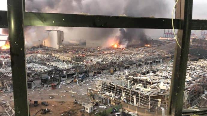 Sky News: Специалисты назвали причину мощного взрыва в Бейруте