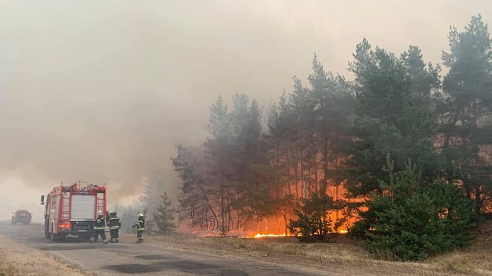 Пожежі на Луганщині - це провокація бойовиків Росії — ООС