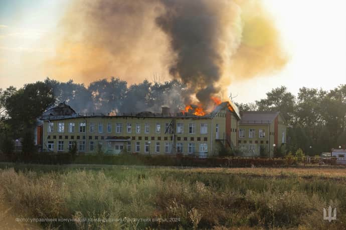 Руйнування в Суджі, фото: Сухопутні війська ЗСУ