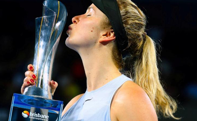 Свитолина выиграла турнир WTA в Брисбене с призовым фондом в $1 миллион 