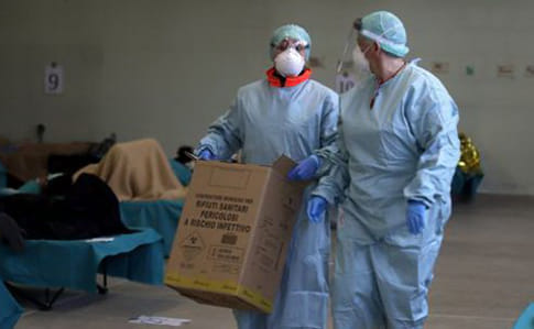 Италия: 368 погибших от коронавируса в сутки, 3,5 тысячи новых больных