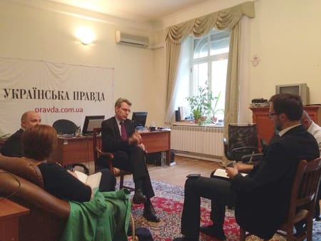 Посол США висловив підтримку Українській правді у зв’язку з тиском