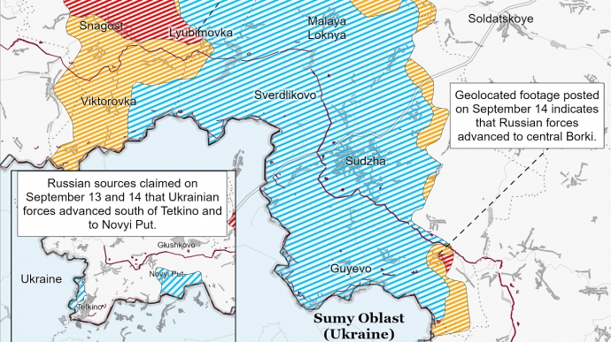  Ukrainian forces advance in Kursk Oblast and capture several villages – ISW