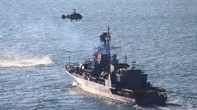 У Чорному морі стартували українсько-американські військові навчання