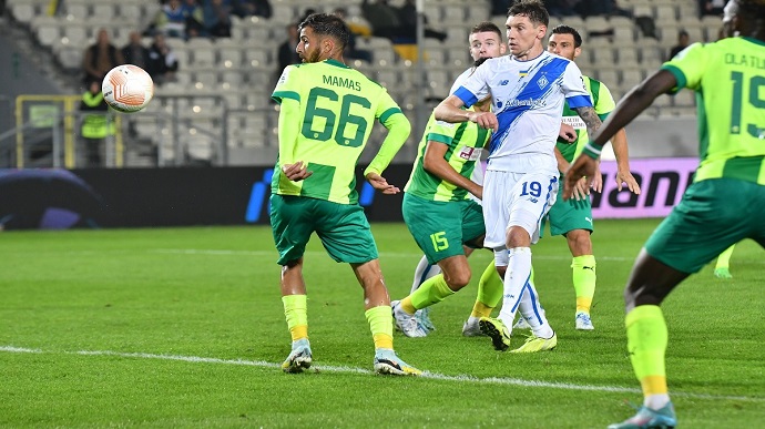 Киевское Динамо потерпело второе поражение в Лиге Европы