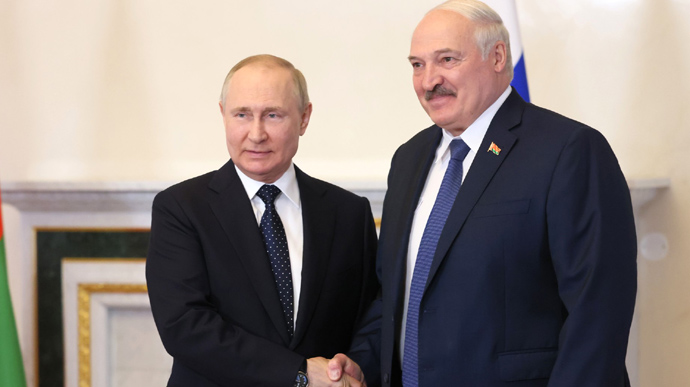 Путін поговорив про Україну під час привітання Лукашенка з днем народження