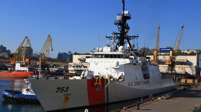Фрегат береговой охраны США зашел в порт Одессы