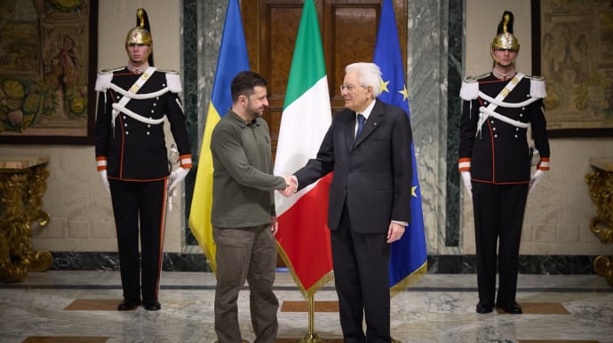 Zelenskyy shares details of his meeting with Italian president