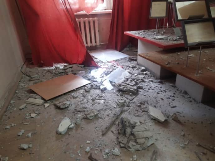 THE ODESA MUSEUM OF LITERATURE AFTER THE 20 JULY ATTACK