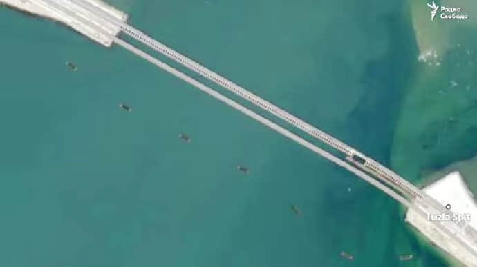 Катера и корабли ФСБ: как россияне усилили охрану Крымского моста