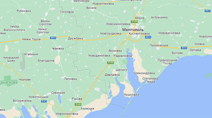 К югу от оккупированного Мелитополя прогремели 8 взрывов – мэр 