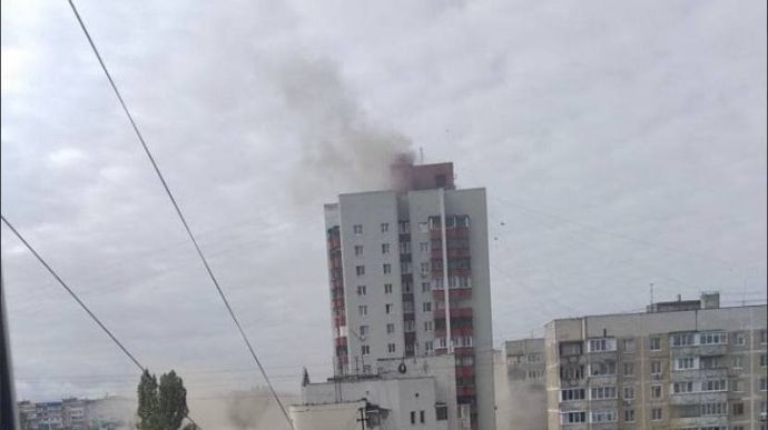 Мэр Белгорода сообщил, что в городе сработала ПВО, обломки неизвестного объекта упали на многоэтажку
