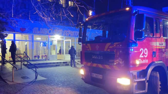 Во Львове горел гериатрический пансионат, погиб пожилой мужчина