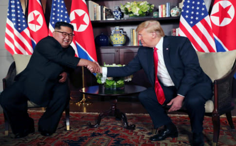 В Сингапуре начались переговоры Трампа и Ким Чен Ына