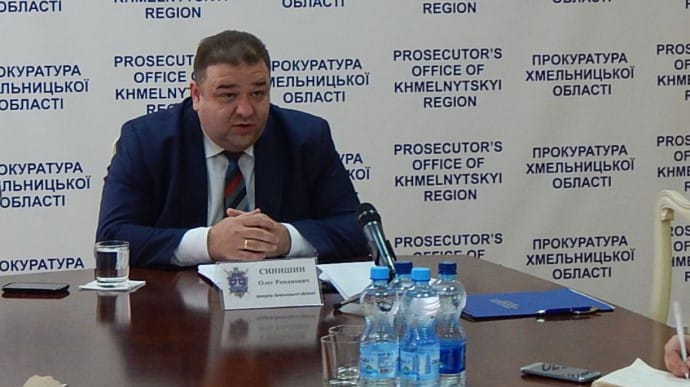 От коронавируса умер прокурор Хмельницкой области Олег Синишин