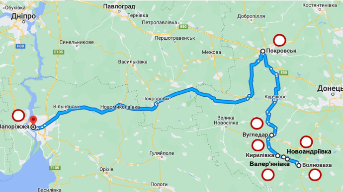 Evacuation routes from Mariupol and Volnovakha established. Russian troops may advance during ceasefire