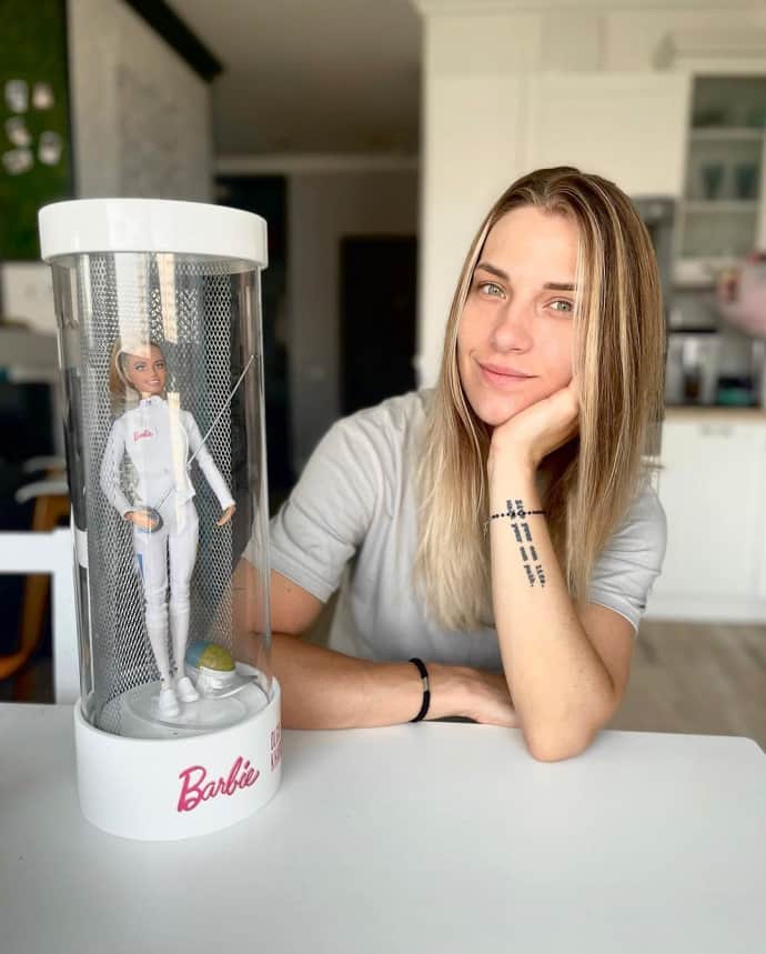 Olha Harlan became the first Ukrainian woman to have a Barbie doll dedicated to her three years ago