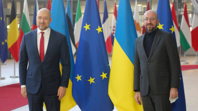 Глава Евросовета после встречи со Шмыгалем анонсировал визит в Украину