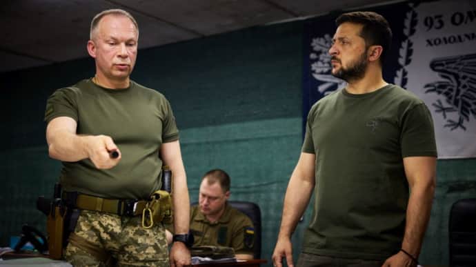Zelenskyy briefed by Ukraine's commander-in-chief and intelligence chief : We are aware of all the aspects of the current situation