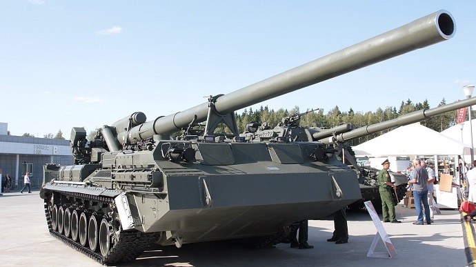 Frightened occupation authorities transfer Pion self propelled guns to Kherson Oblast – Pivden (South) Operational Command