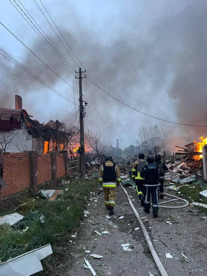 Night attack on the Kyiv region: four people were killed, 16 wounded, among them children are ova