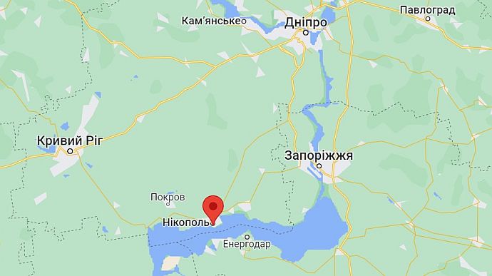 Occupiers hit Nikopol, killing 1 woman and injuring others