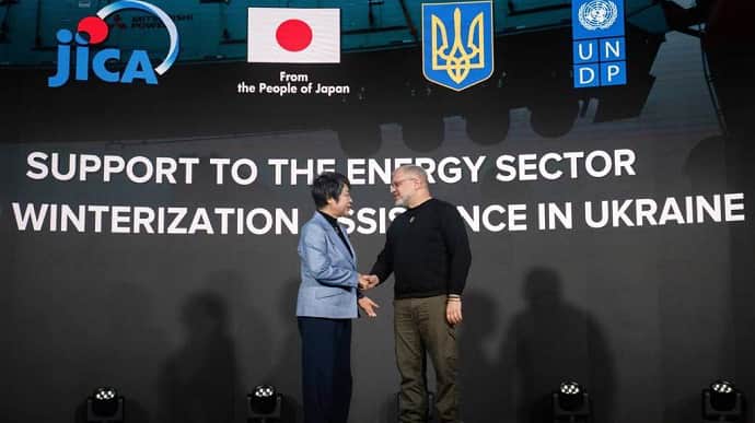 Японія передає Україні партію великогабаритного енергообладнання