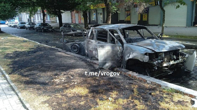 Car explosion in Berdiansk: So-called commandant lost his legs and is fighting for life