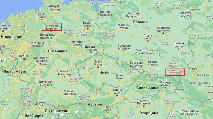 Чеська компанія планує пустити потяг з Ганновера до кордону з Україною