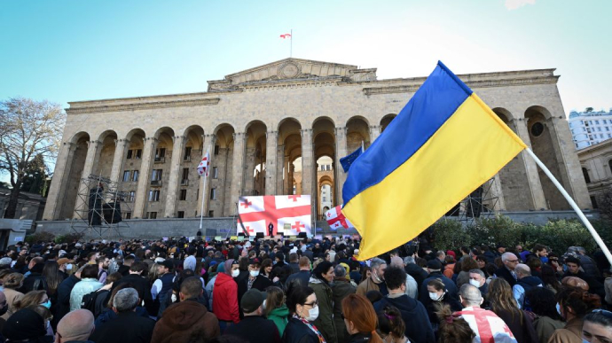 Грузинские парламентарии едут в Украину, но без самой большой оппозиционной партии