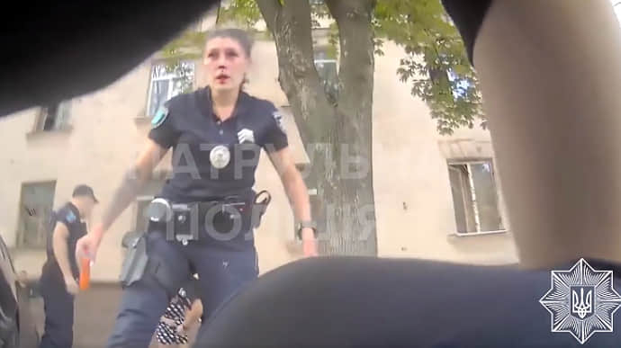 Застреленый в Днепре: полиция показала видео с бодикамер патрульных
