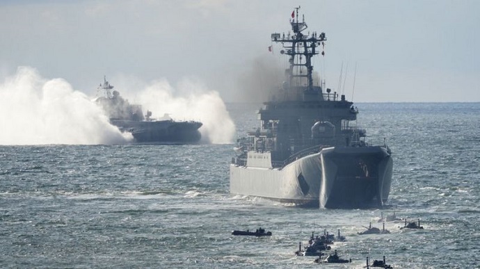 Росія вивела у Чорне море 4 ракетоносії – ОК Південь