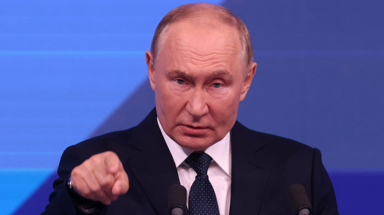 &#8203;&#8203;Putin warns that allowing Ukraine to strike deep into Russia will draw West into war