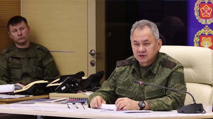 Russian Defence Ministry reports Shoigu allegedly in Ukraine for three days now
