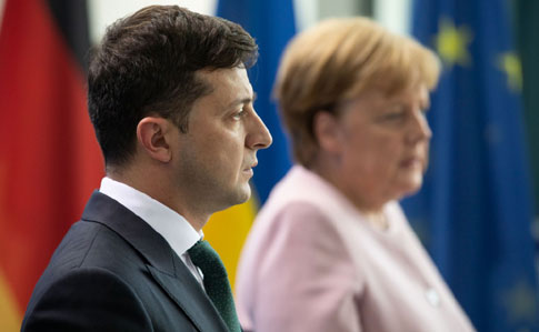 Зеленський шкодує, що Меркель і Макрон його не почули