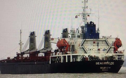 Суд арестовал судно компании РФ, которая незаконно добывает песок в Крыму
