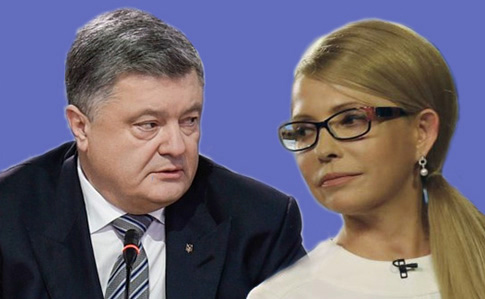 Порошенко о Тимошенко в роли ведущей на дебатах: Это неуважение