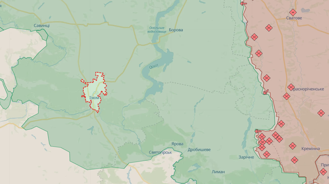 Russians bombard Izium district, killing elderly woman and injuring child