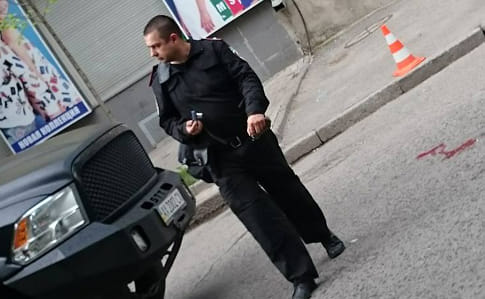 В Харькове ранен патрульный полицейский