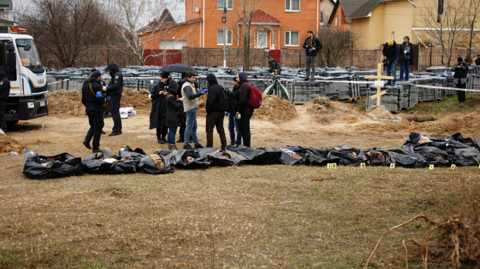 Киевщина: полиция обнаружила тела 1084 мирных жителей, большинство – застрелены