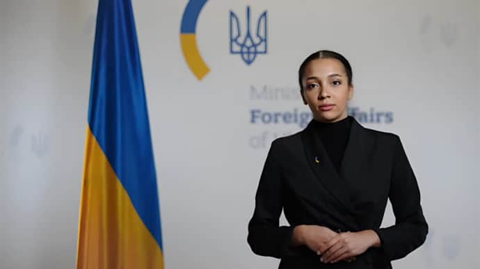 Ukraine's Foreign Ministry presents AI assistant Viktoriia to comment on consular information for media